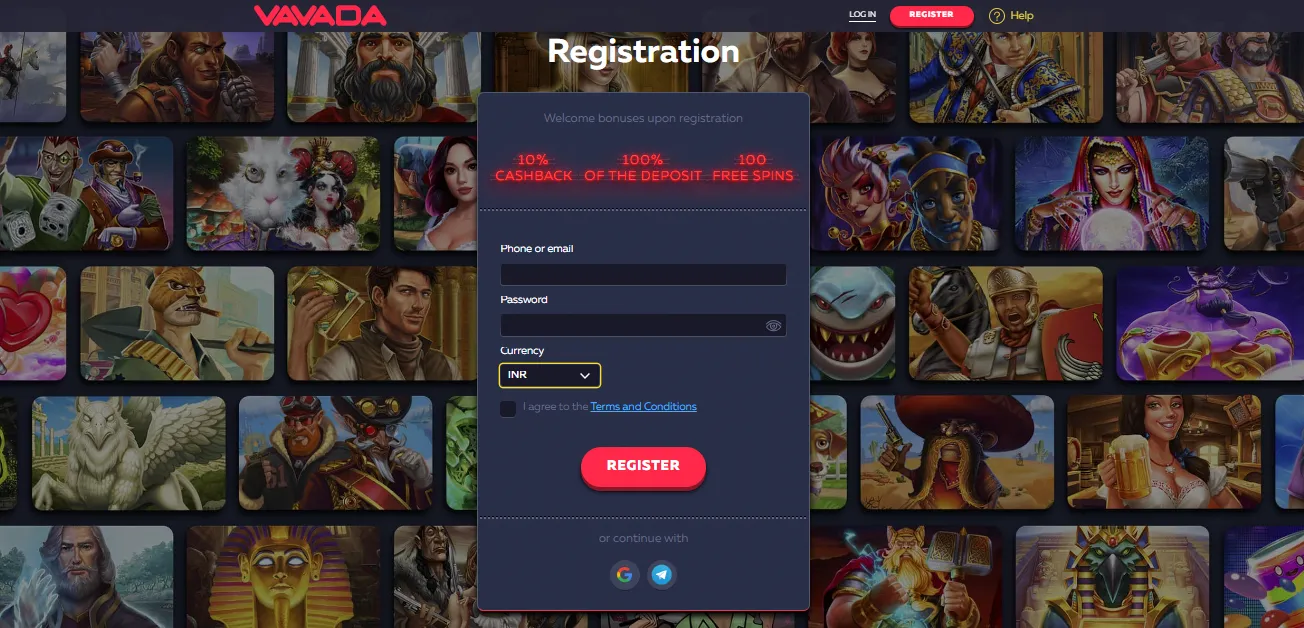 Benefits of Vavada registration